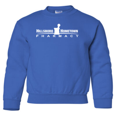 D1 - Gildan 18000B Youth Heavy Blend Youth Crewneck Sweatshirt Thumbnail