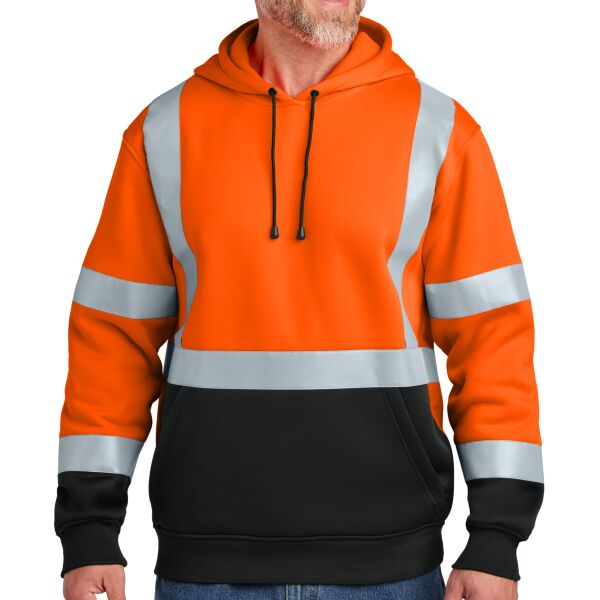 Ansi 107 Class 3 Heavy Duty Fleece Pullover Hoodie Thumbnail