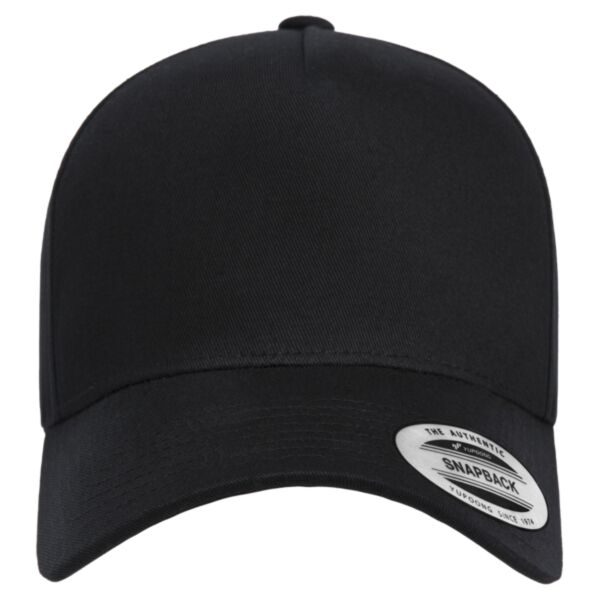 Retro Cotton Blend Trucker Snapback Cap Thumbnail