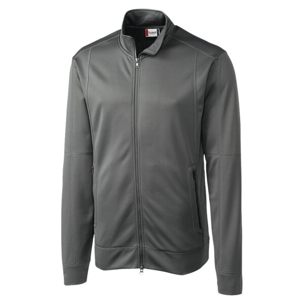 Clique Helsa Performance Mens Full Zip Knit Jacket Thumbnail