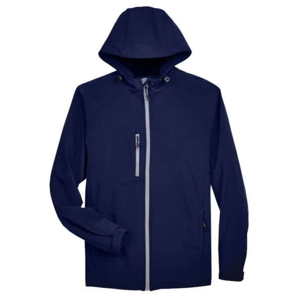 Men's Prospect Two-Layer Fleece Bonded Soft Shell Hooded Jacket Thumbnail