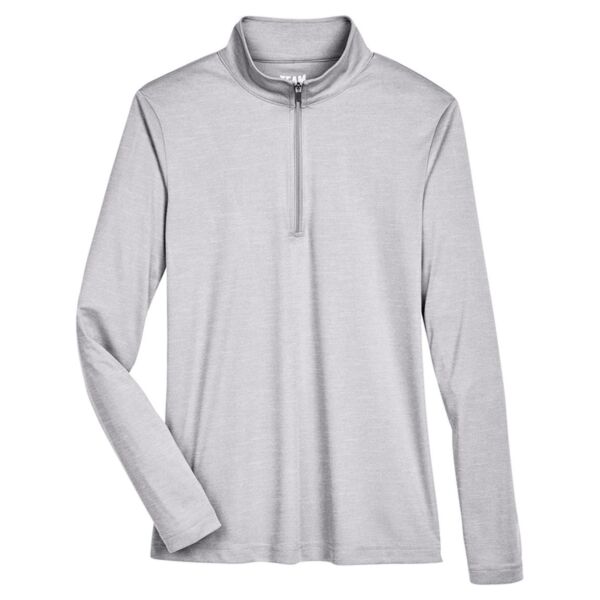 Women's Zone Sonic Heather Performance Quarter-Zip Pullover Thumbnail