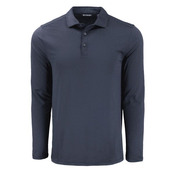 Cutter & Buck Coastline Epic Comfort Recycled Mens Long Sleeve Polo Thumbnail