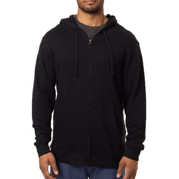 Unisex Hemp Hero Full-Zip Hooded Sweatshirt Thumbnail