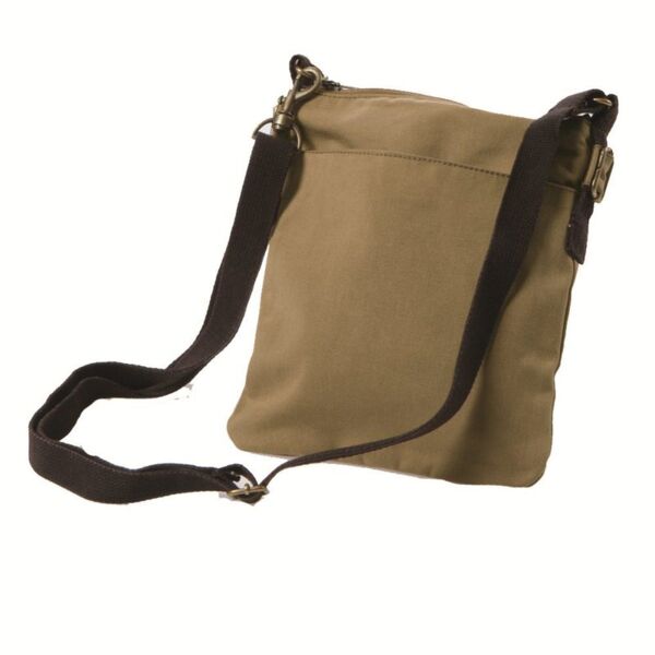 Waxed Cotton Canvas Satchel Thumbnail