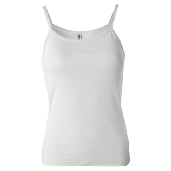 Ladies' Baby Rib Spaghetti Strap Tank Top Thumbnail