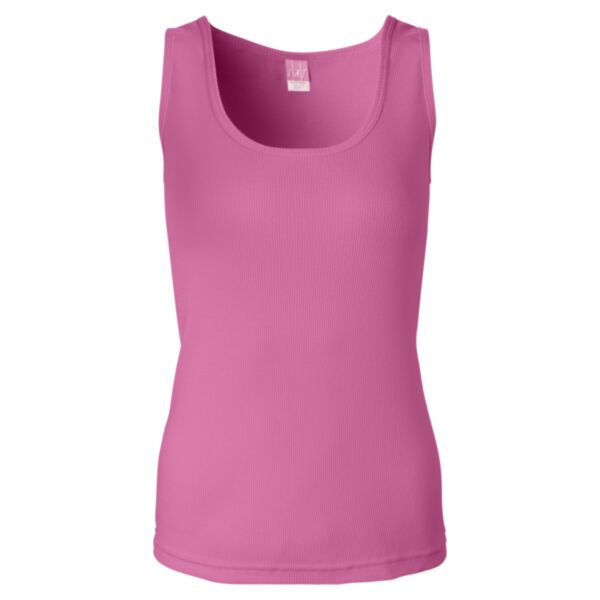 Ladies' 2×1 Rib Tank Top Thumbnail