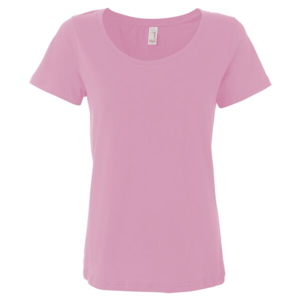 Ladies' Sheer Scoopneck T-Shirt Thumbnail