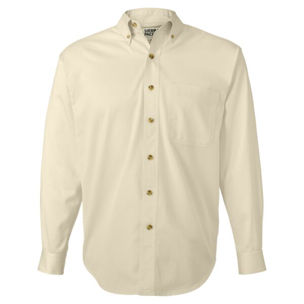 Long Sleeve Cotton Twill Shirt Thumbnail