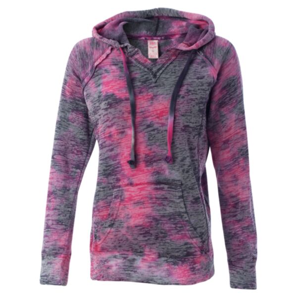 Courtney Burnout V-Notch Sweatshirt Thumbnail