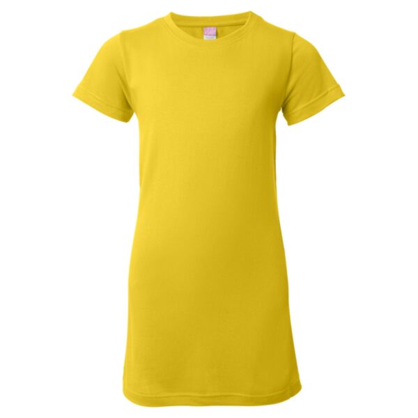 Junior Fit Fine Jersey Longer Length T-Shirt Thumbnail