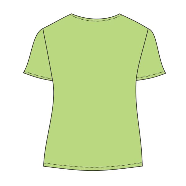 Ladies' Midweight Short Sleeve T-Shirt Thumbnail