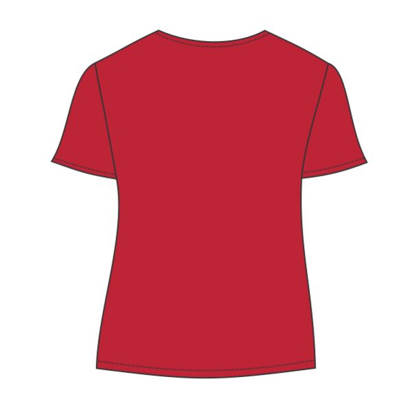 Missy Fit Ringspun V-Neck T-Shirt Thumbnail