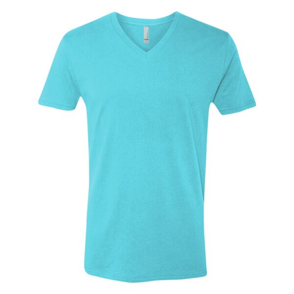 Premium Short Sleeve Fitted V-Neck T-Shirt Thumbnail