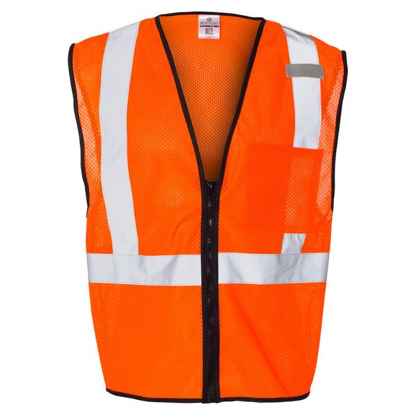 Class 2 Economy Vest with Zipper Front Thumbnail