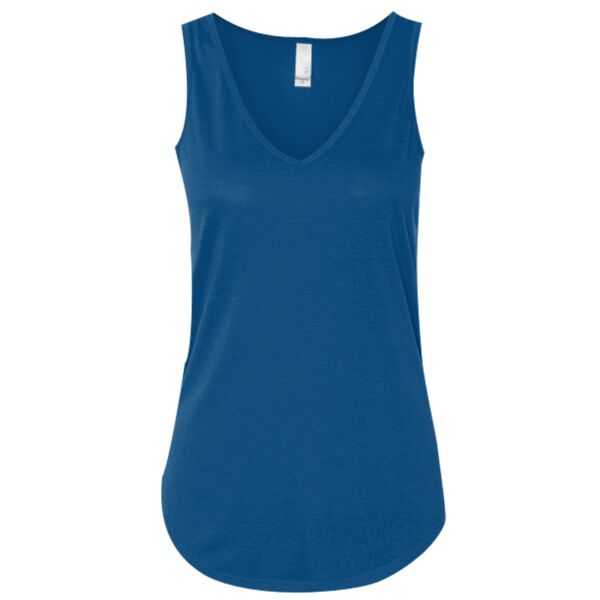Ladies' Flowy V-Neck Tank Thumbnail