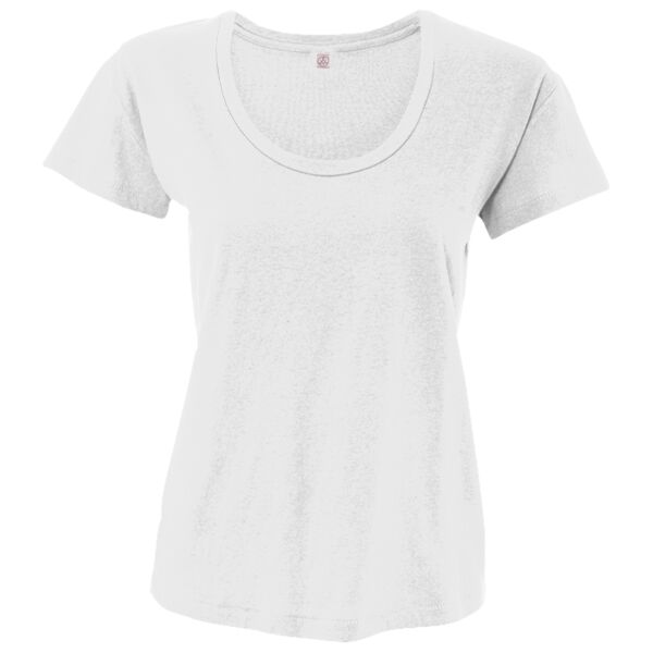 Ladies' Satin Jersey Roadtrip Tee Thumbnail