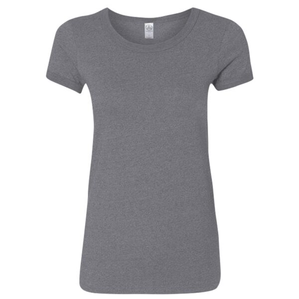 Ladies' Eco Mock Twist Ideal Ringer Tee Thumbnail