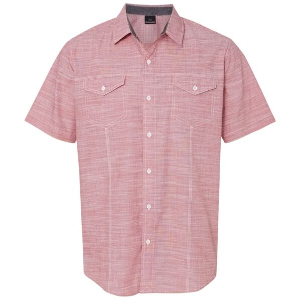 Textured Solid Short Sleeve Shirt Thumbnail
