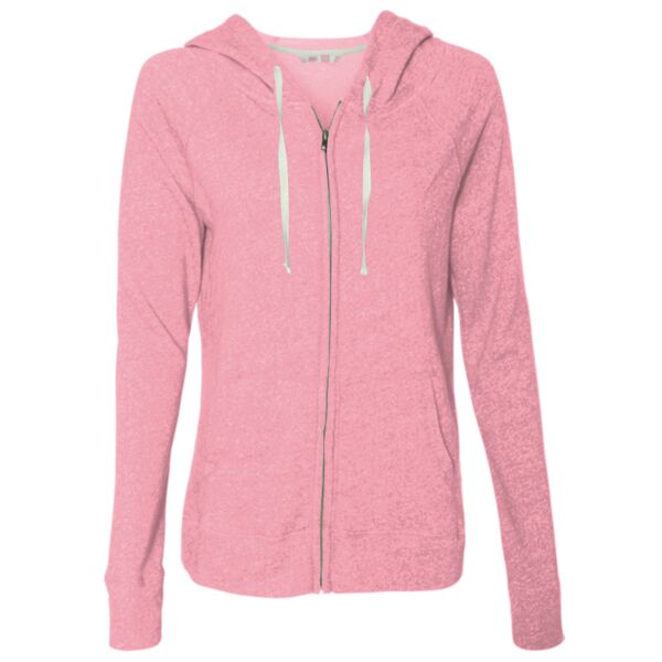 Ladies' Coco French Terry Full-Zip Hooded Sweatshirt Thumbnail
