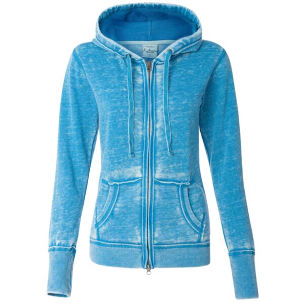 Ladies' Zen Fleece Full-Zip Hooded Sweatshirt Thumbnail