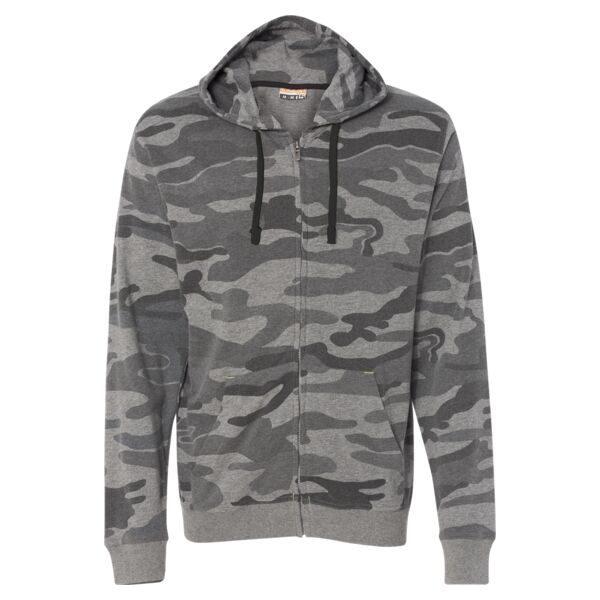 Camo Full-Zip Hooded Sweatshirt Thumbnail