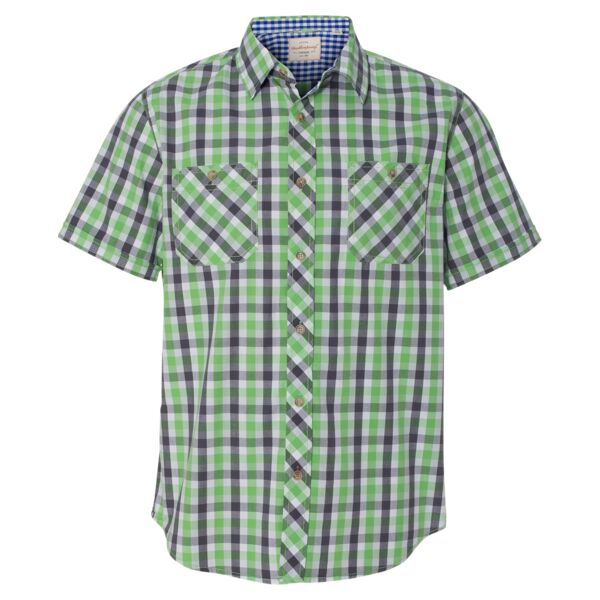 Vintage Plaid Short Sleeve Shirt Thumbnail