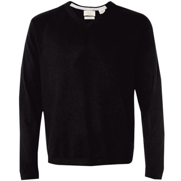 Vintage Cotton Cashmere V-Neck Sweater Thumbnail