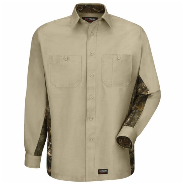 Workwear Long Sleeve Camo Shirt Thumbnail