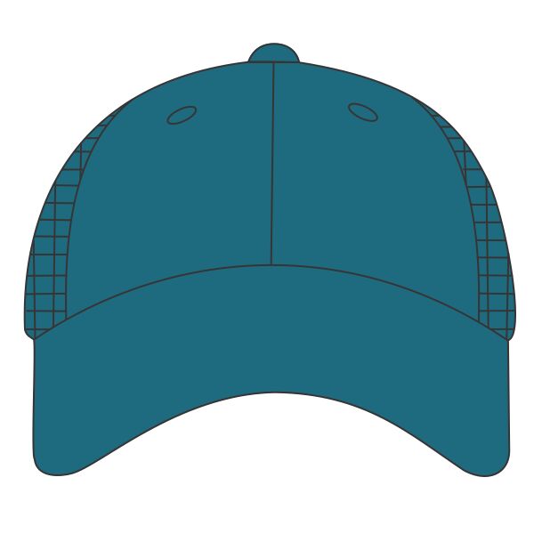 Herringbone Unstructured Trucker Cap Thumbnail