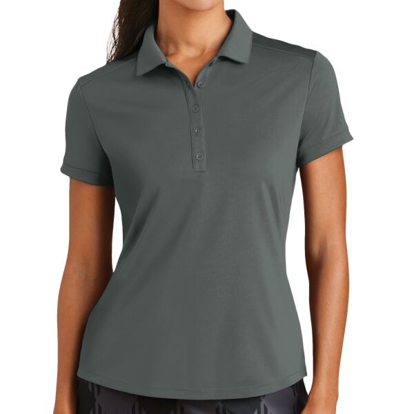 NIKE 811807 Ladies Dri FIT Players Modern Fit Polo Thumbnail