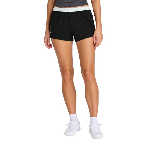Sport Tek LST311 Women's Knit Squad Short Thumbnail