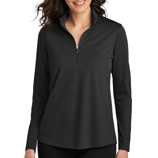 Port Authority LK112 Women's Performance Dry Zone ® UV Micro Mesh 1/4 Zip Thumbnail