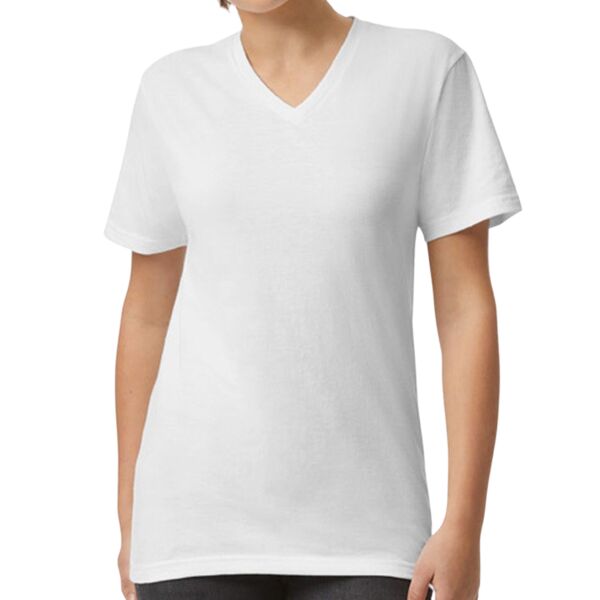 American Apparel 2006cvc Unisex CVC V-Neck T-Shirt Thumbnail