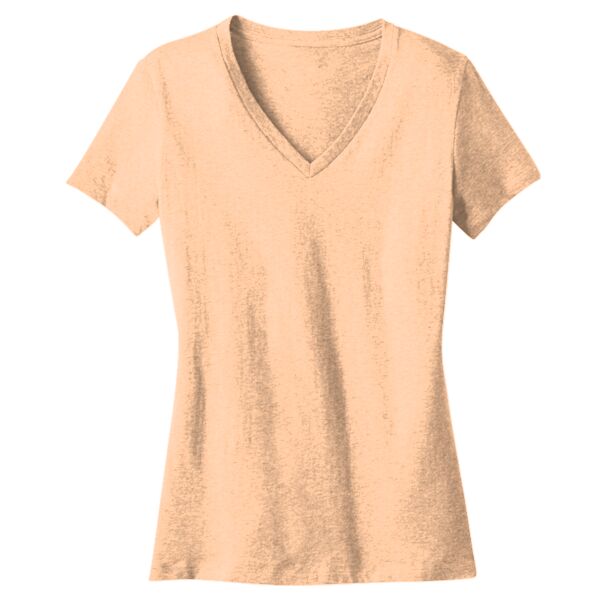 District Made DM1170L Ladies Perfect Weight ® V Neck Tee Thumbnail