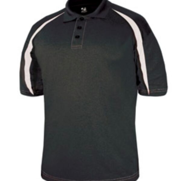 Adult Fusion three Button Polyester Polo Thumbnail
