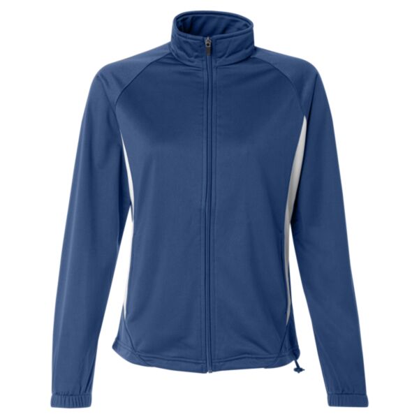 Ladies' Brushed Tricot Medalist Jacket Thumbnail