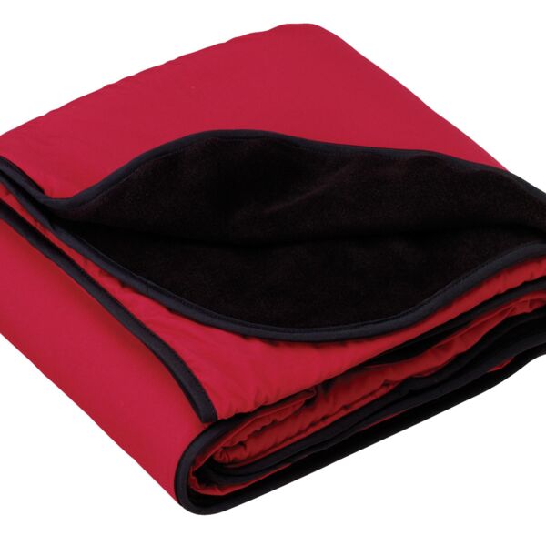 MBooster TB85 Port Authority® Fleece and Nylon Travel Blanket Thumbnail