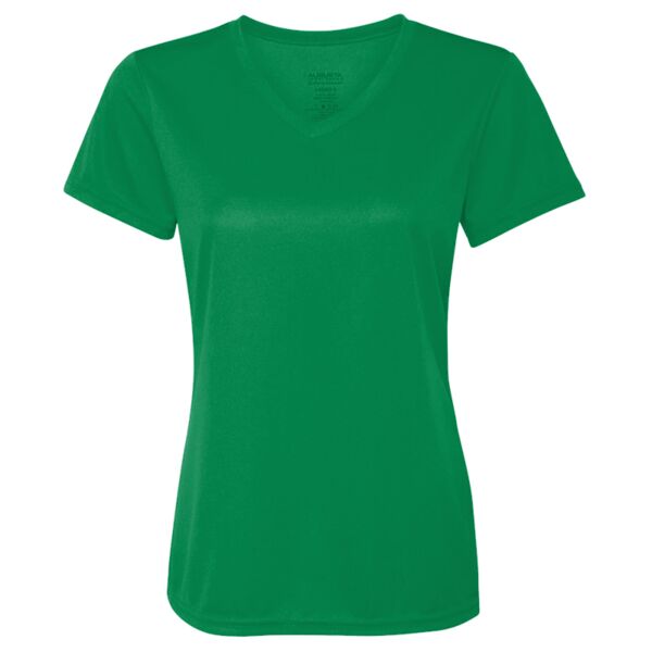 Augusta 1790 Ladies' V-Neck Wicking T-Shirt Thumbnail