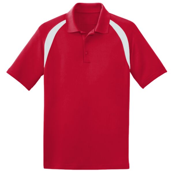 Sport Tek T476 Dry Zone ® Colorblock Raglan Polo Thumbnail