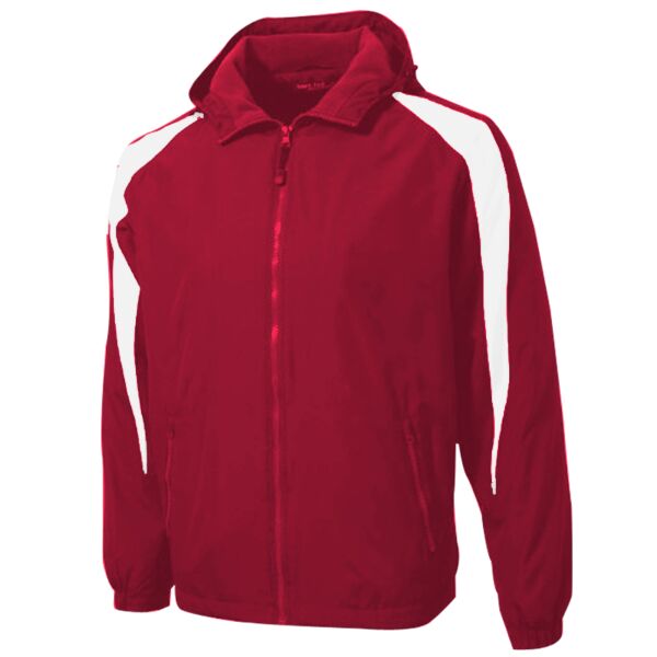 Sport Tek JST81 Fleece Lined Colorblock Jacket Thumbnail