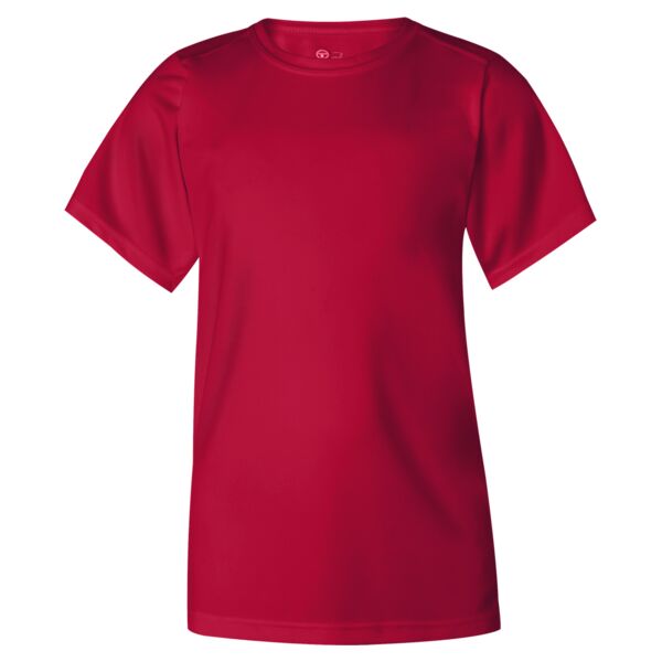 goesselbbb Youth B-Dry Core T-Shirt with Sport Shoulders Thumbnail