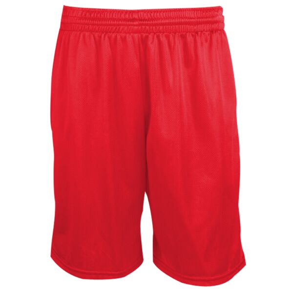 A4 N5281 Adult Nine Inch Inseam Power Mesh Practice Short Thumbnail