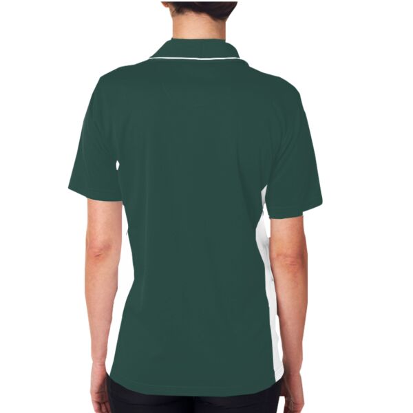 UltraClub® 8406L Ladies' Cool & Dry Sport Two-Tone Polo Thumbnail