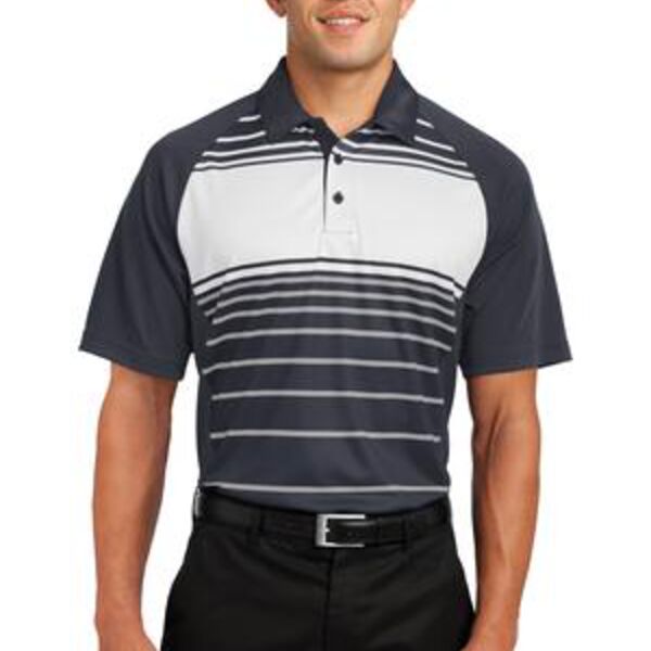 Sport-Tek ST600 Dry Zone® Sublimated Stripe Polo Thumbnail