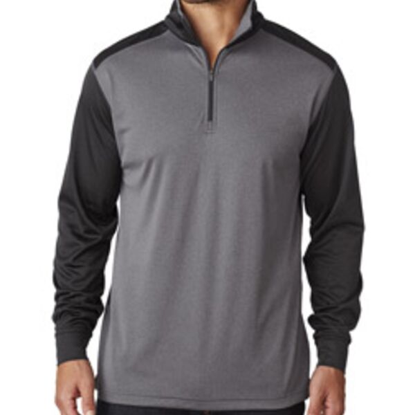 UltraClub 8232 Adult Cool & Dry Sport 2-Tone 1/4-Zip Pullover  Thumbnail