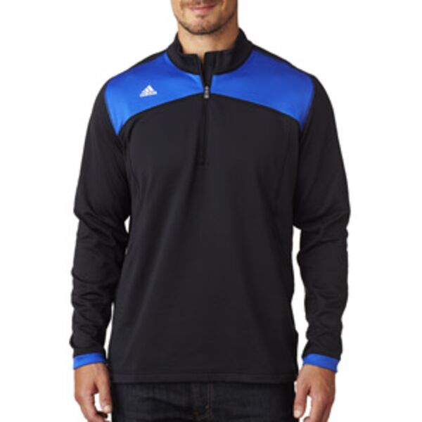 Adidas A201 Men's ClimaWarm Plus Half-Zip Pullover Jacket Thumbnail