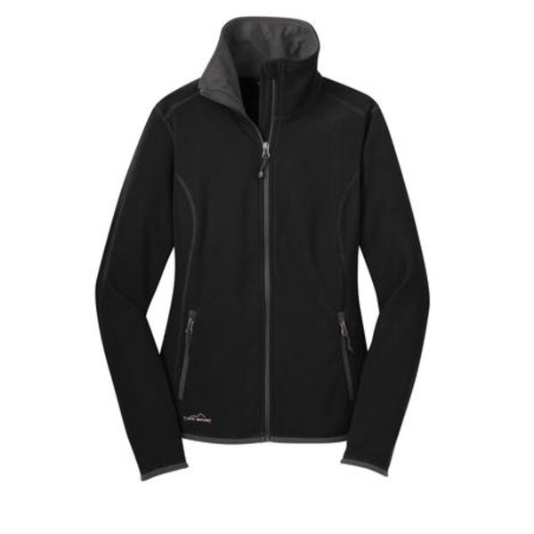 Eddie Bauer EB223 Ladies Full-Zip Vertical Fleece Jacket Thumbnail