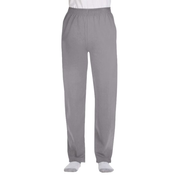 nws Youth 974Y 8 oz., 50/50 NuBlend® Open-Bottom Sweatpants Thumbnail