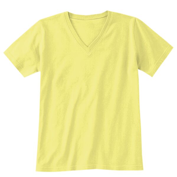 Gildan 5V00L Heavy Cotton™ Ladies' V-Neck T-Shirt Thumbnail